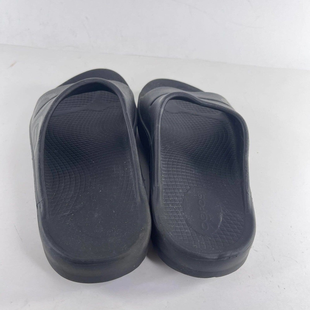 OOFOS OOahh women's Slide Sandal US 8 Black sports recovery Comfort shoes - Picture 9 of 10